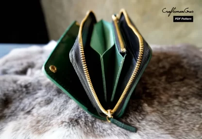Continental Zipper Wallet Pattern - Image 6