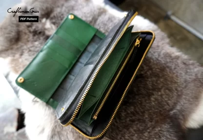 Continental Zipper Wallet Pattern - Image 4