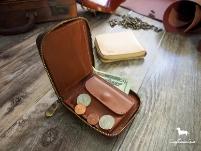 Short Zipper Wallet Pattern - Image 4