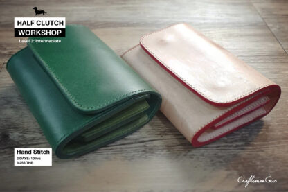 Workshop: Half Clutch Wallet